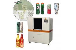 China High Speed 360 Round Inkjet Uv Printing Machine Rotary Cylinder Bottle Printer supplier