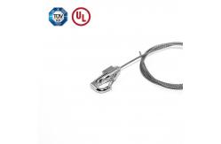 China Brass Cable Gripper With Self Lock Spring Hook Adjustable Wire Gripper supplier