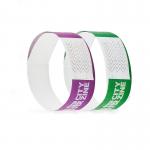 Customized Paper Event Wristbands Patterned Paper Wristbands For Easy Event Organization