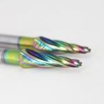 Customized LOGO 1/8th Shank DLC Coating Tungsten Carbide Rotary Burr for sale