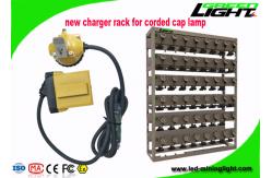China 25000lux LED Mining Light High Beam 10.4Ah Capacity With Cable Flashing Light supplier