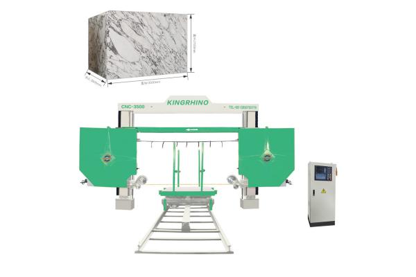 CNC-3500 3500x3500x2100mm Diamond Wire Saw Cutting Machine for Marble Granite Block