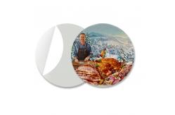 China Customized Shape Die Cutting 3D Lenticular Printing Service Stickers For Book supplier