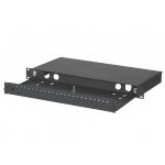24port FC Slidable Fiber Optic Terminal Box , Fiber Patch Panel for SC Adapter for sale