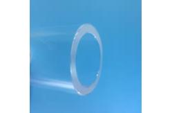 China Customizable quartz glass tubes with high-temperature resistance/Fused quartz transparent quartz tube supplier