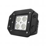 12W High Power Work Light Customized Flush Mount Work Light IP67