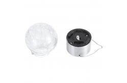 China 6cm Solar Powered LED Ground Lights 5W Colour Changing Crackle Ball supplier