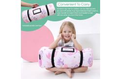 China Machine Washable Customizable Nap Blanket For Kindergarten Nursery Nap Mat supplier