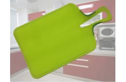 China Disposable LFGB Plastic Chopping Board With Soft - Grip Handle 0.5 CM Thickness supplier