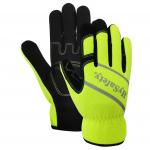 Hysafety OEM Light Duty Mechanics Wear Gloves CE Hi Vis Work Gloves for sale