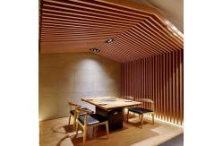 China 3000mm U Baffle Aluminum Panel Ceiling 0.5mm-1mm Plain Pattern supplier