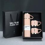 Double Wall Insulation Ceramic Mug Cup 2 In 1 Tumbler 500ml for sale