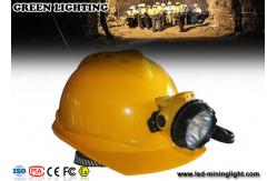 China 25000 Lux 12Ah Battery 3W LED Coal Mining Lights with 4 Levels Lighting supplier