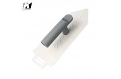 China Ultralight White Plastic Plastering Float , Antiwear Plastic Skimming Trowel supplier