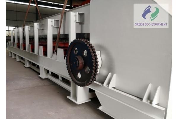 Large Capacity Apron Weigh Feeder , Chain Plate Feeder For Power Plant