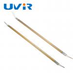 Infrared Red Paint Gold Halogen Heater Tube for Curing Light Heating Lamp for sale