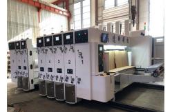 China Auto Lead Edge Corrugated Sheet Board Cutting Machine With Printer supplier