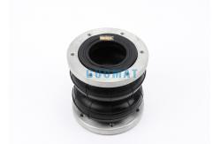 China GUOMAT 2H160166 Industrial Air Spring With Flange Ring 140mm For Machine supplier