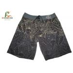 Swim Waterproof Board Shorts With 4 Way Stretch Fabric Sublimation Printing for sale