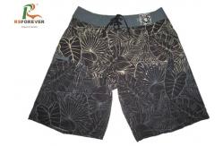 China Swim Waterproof Board Shorts With 4 Way Stretch Fabric Sublimation Printing supplier