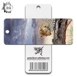 Promotional Plastic PP 3D Lenticular Bookmark Flip Animal UV Printing for sale