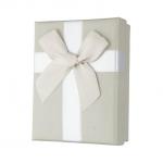 Medium Luxury Paper Jewelry Boxes With Open Way Lid And Base Design Customized
