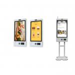 Capacitive Touch 10 Point Self Ordering Kiosk 1920X1080 Resolution Android/Win7/8/10 for sale
