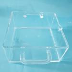 High Purity Square Thick Wall Quartz Container For High Temp Sintering Tank