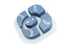 China 90 Shore A Silicone Numeric Keypad For Electronic Equipment supplier