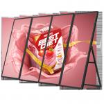 Indoor Touch Screen Advertising Kiosk CMS Software LCD Displays Splicing Use