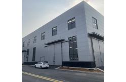 China Q235B Q355B Steel Frame Warehouse With Insulated Roof And Wall Panels supplier