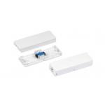 SC Fiber Optic FTTH Distribution Box Wall Mount Termination Box ABS Material