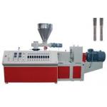 Plastic Conical Twin Screw Extruder Pvc Pipe Extrudsion Machine for sale