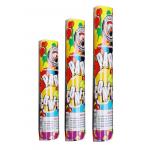 New Year / Party Confetti Cannon 15cm 20cm Logo Customized for sale