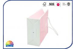 China 190gsm Coated Gloss Lamination Paper Gift Bag With Nylon Ropes Custom Dimension supplier