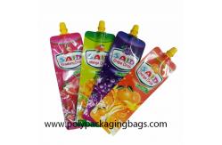 China Reusable Plastic Stand Up Pouch With Spout Special Shaped supplier