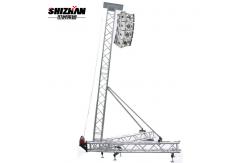 China Aluminum Line Array Speaker Truss Stand Mini Tower Aluminum Truss supplier