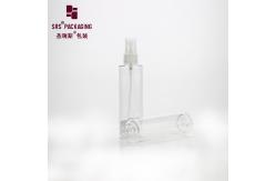 China quick shipment empty transparent plastic fine mist spray bottle pet 100 ml supplier