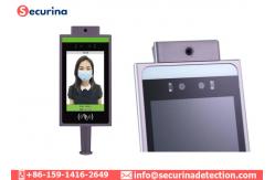 China 50cm Temperature Measuring Intelligent Face Recognition Thermometer Non-Contact Attendance System supplier