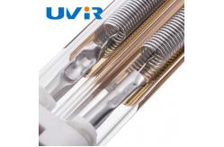 China halogen quartz Medium Wave Ir Heaters 2500W 230V 60s Reponse time supplier