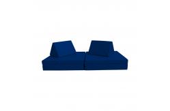 China Micro-Suede Modular Kids Play Sofa With Waterproof Inner Liner supplier