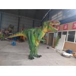 Adult Dinosaur Costume Walking Dinosaur Film Props Shows Green T-Rex for sale