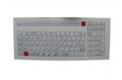 China 106 Keys Medical Hygienic Keyboard Industrial Custom Membrane Keyboard IP67 Dynamic Rated supplier