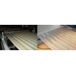 PVC Wavy Board Plastic Extrusion Machine ,  Plastic Production Line with Canopy and Garage for sale