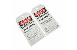 China Customizable Industrial Safety Tag with Design Options supplier