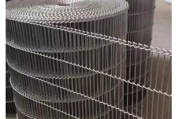 76mm-42000mm Flat Flex Conveyor Belt Customized Rod Pitch