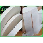 SGS 28gsm White Color Straw Wrapping Paper 26.5mm Width Bobbin for sale