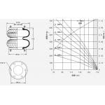 Rubber Double Convoluted Industrial Air Isolator 130142H-2 For Vibrating Sieve