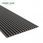 Customizable Square Acoustic Timber Wall Panels With Melamine Finish for sale