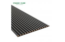 China Customizable Square Acoustic Timber Wall Panels With Melamine Finish supplier